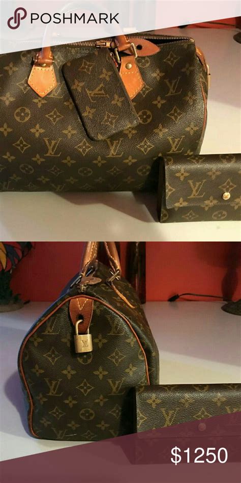 louis vuitton purse with matching wallet